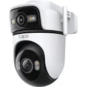 TP-LINK Tapo C545D, IP-säkerhetskamera, Utomhus, Kabel & Trådlös, Tak/vägg/stång, Vit, Sfärisk