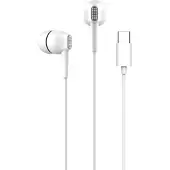 Puro PUIPHF33USBCWHI, Sladdansluten, Samtal/musik, 20g, Headset, Vit