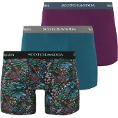 Scotch & Soda Ssfa25m156476 Brief Boxers 3 Enheter