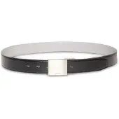 Calvin Klein Reversible Leather Plaque Buckle Belt