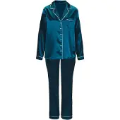 s.Oliver Pyjamas petrol / vit