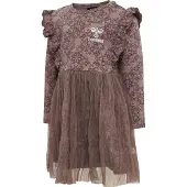 Hummel Klänning - hmlFia - Deep Taupe - - 1 år (80) - Klänning