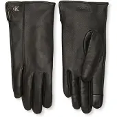 Calvin Klein Soft Nappa Leather Touchscreen Gloves