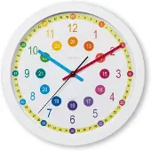 Hama 00222203, Vägg, Analog klocka, Circel, Multifärg, Plast, Glas