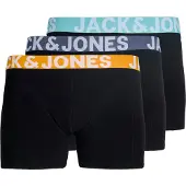 Jack & Jones Boxershorts 'JACCONOR' duvblå / mint / orange / svart