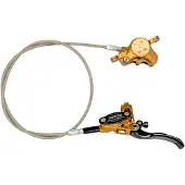 Braking Stål Skivbromspar Evo Kevlar/flätad Slang 5 Mm