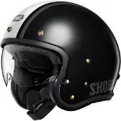 Shoei J.O2 Aventure TC-5 Jethjälm Svart/Vit S Unisex sort
