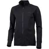 Lundhags Ullto Merino Ws Full Zip, mellanlager, dam, svart
