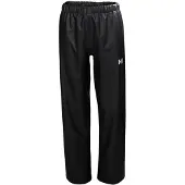 Helly Hansen Moss, Regnbyxor, Junior, Svart