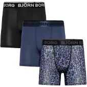 Björn Borg Sports Microfiber Boxers 3-pack Multi, S