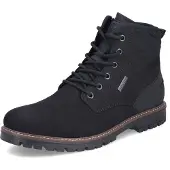 Rieker Boots med snörning svart