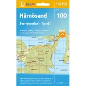100 Härnösand Sverigeserien Topo50