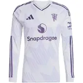 Adidas Manchester United Bortatröja 2025/26 Långärmad - , storlek XX-Large