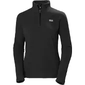 Helly Hansen Daybreaker 1/2 zip Fleece, Dam, Svart