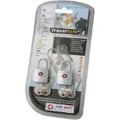 Travelsafe Reselås TSA med nyckel, 2 st.