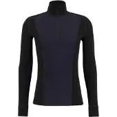 Ulvang Peak Map Half Zip, Underställ, Herr, Svart/Mörkblå