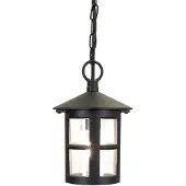 Elstead Lighting Utomhusbelysning , Hereford, Svart, Metall, Modern