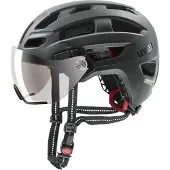 Uvex finale visor, Cykelhjälm, Svart
