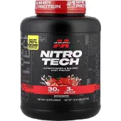 Muscletech , Nitro Tech, Wheyprotein, Strawberry, 4 lbs (1,81 kg)