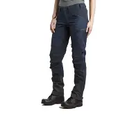 Lundhags Women's Makke Pant Short Light Navy/Deep Blue