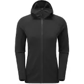 Montane F Protium Hoodie, fleece, dam, svart