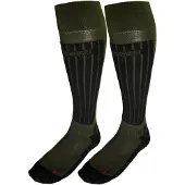Accezzi Merino 80, Skidstrumpor, 2 par, Grön