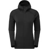 Montane F Fury Hoodie, fleecetröja, dam, svart