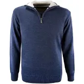 Kama Bjørn Merino, Sweater, Herr, Mörkblå