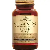 Solgar Solgar, Vitamin D3 (Cholecalciferol), 15 mcg (600 IU), 120 Vegetarian Capsules