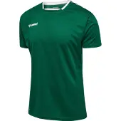 Hummel Matchtröja Authentic Poly - Grön/Vit Barn, storlek 128 cm