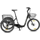 Monty E-trike Rocket 1e 24´´ Sunrace 2026 Elcykel