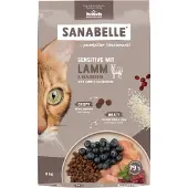 Sanabelle Sensitive med lamm och blåbär kattfoder