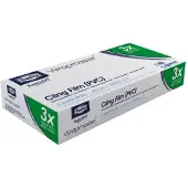 Wrapmaster Livsmedelsfilm, , 300m x 45cm, transparent, PVC, refill, ogenomskinlig - (3 rullar)