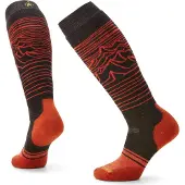 Smartwool - Skidstrumpor - Snowboard Full Cushion Iguchi OTC Socks Charcoal för UnisexNylon - Storlek 38-41 - Grå