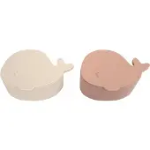 Filibabba Snackslådor - 2-pack - Silikon - Valen Christian - 400 - - One Size - Matlåda