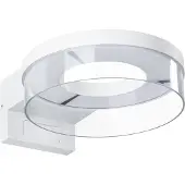 Paulmann Utomhus vägglampa med rörelsesensor Capera, Vitt / opal, Aluminium / grå / zink, Modern