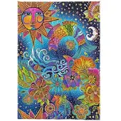 Celestial Magic (Whimsical Creations) Midi Lined Hardback Journal (Wrap Closure)