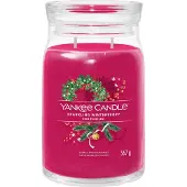Yankee candle Sparkling Winterberry Signature ljus - 567,0 g