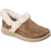 SKECHERS Cozy Escape Textil Dam Tofflor i Kastanj