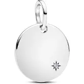 Pandora Moments graverbart silverhänge med diamant 394012C01
