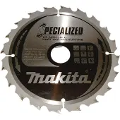 Makita Sågklinga för trä Specialized; 185x2x30 mm; Z20; 25°