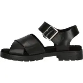 Clarks Orinoco Cross Svarta Läder Sandaler
