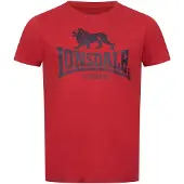 Lonsdale T-shirt marinblå / röd