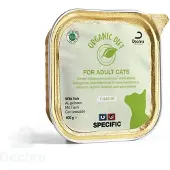 Specific Feline F-bio-w Organic Fisch Box 8x100g Kattmat