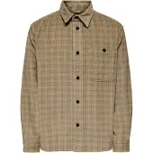 Only & Sons Skjorta 'ONSWaleed' sand / mörkbeige