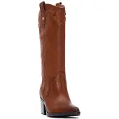 Xti för kvinnor. 14472302-CAMEL Stövlar 144723 brun (41), 5 till 8 cm, Ingen, Casual