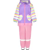 Playshoes Funktionsdräkt 'Einhorn' azur / gul / lila / rosa
