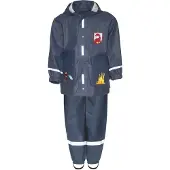 Playshoes Funktionsdräkt 'Feuerwehr' marinblå / mörkgul / silvergrå / röd