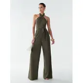 BWLDR Jumpsuit 'AMBER' oliv