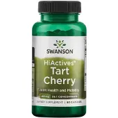 Swanson Health Highactives Surkörsbär, 465 mg, 60 kapslar